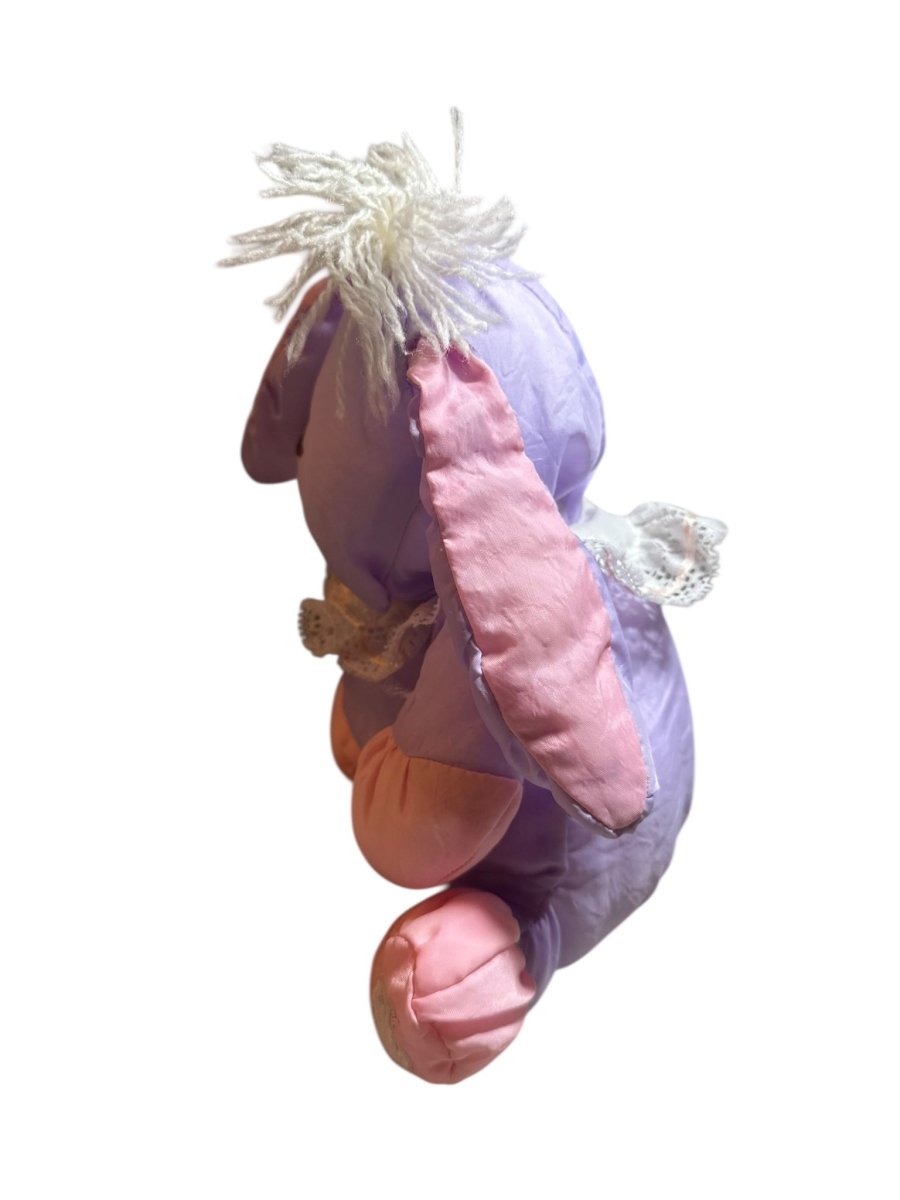 Fisher - Price Puffalump purple bunny - 1988 - Plushies - ThrowbackBuys - Abunnysvintageco