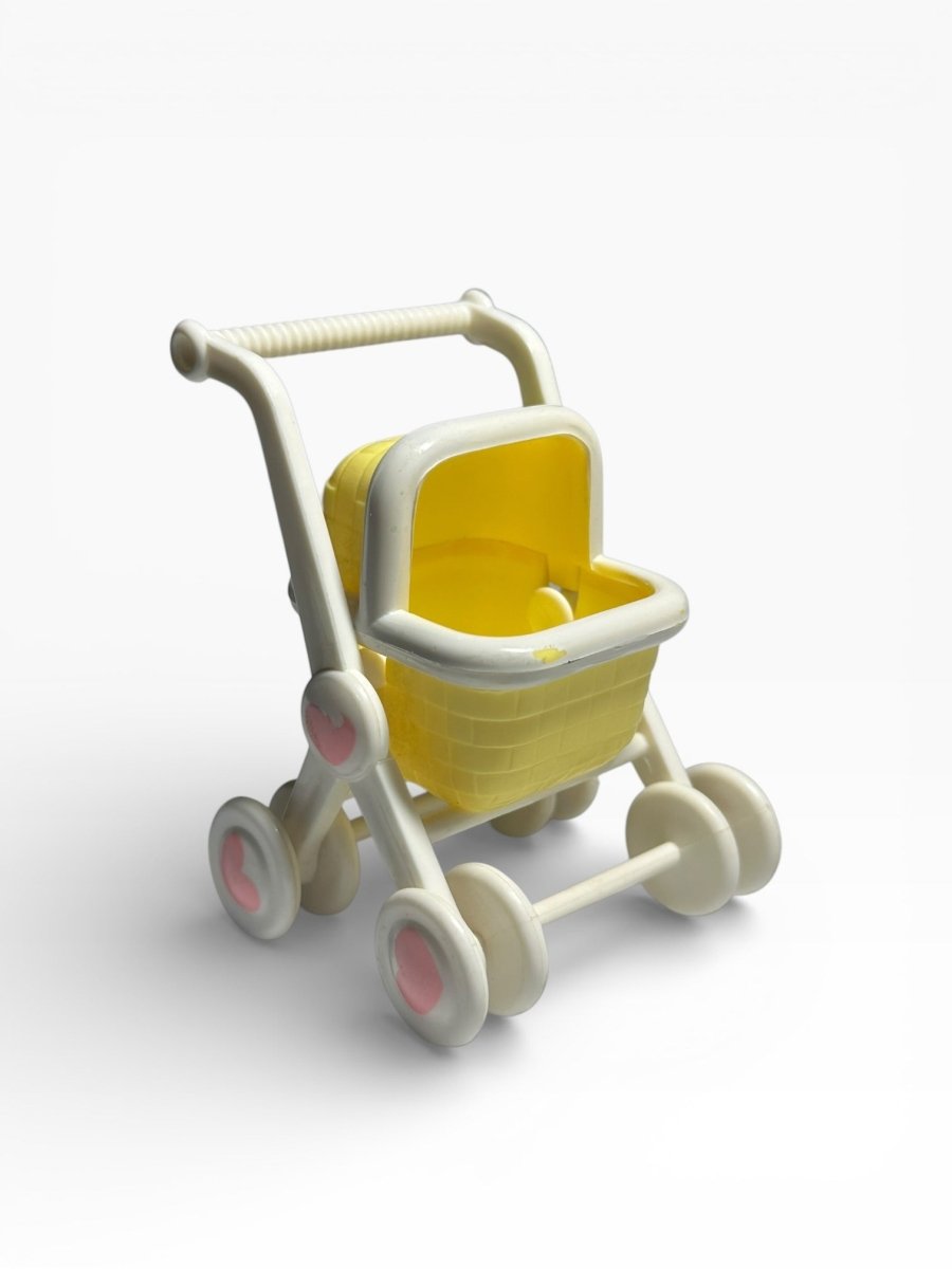 Fisher Price Smooshees Baby Bonny Toy Doll Stroller - 1987 - Action Figures & Collectibles - ThrowbackBuys - Abunnysvintageco