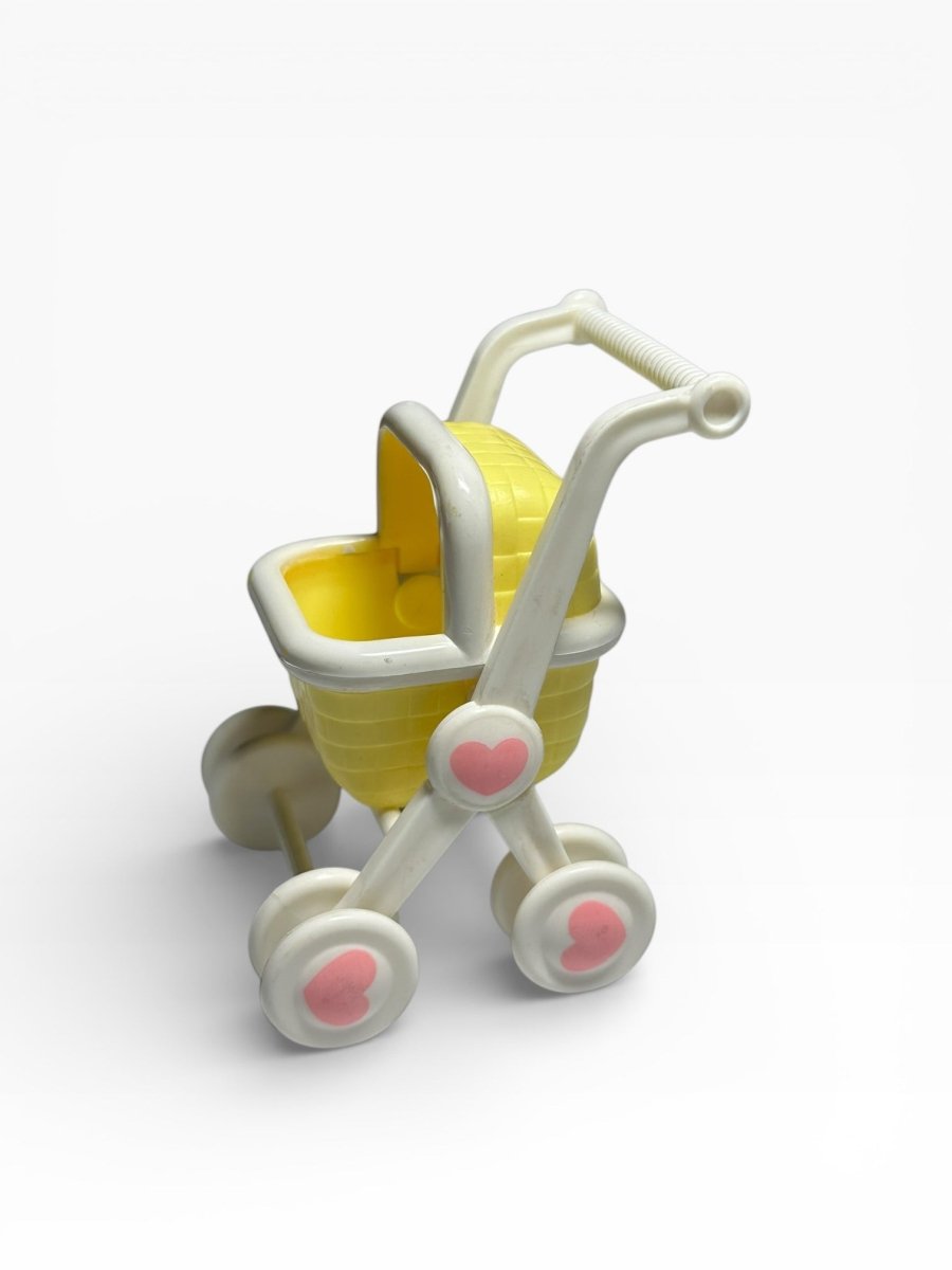Fisher Price Smooshees Baby Bonny Toy Doll Stroller - 1987 - Action Figures & Collectibles - ThrowbackBuys - Abunnysvintageco