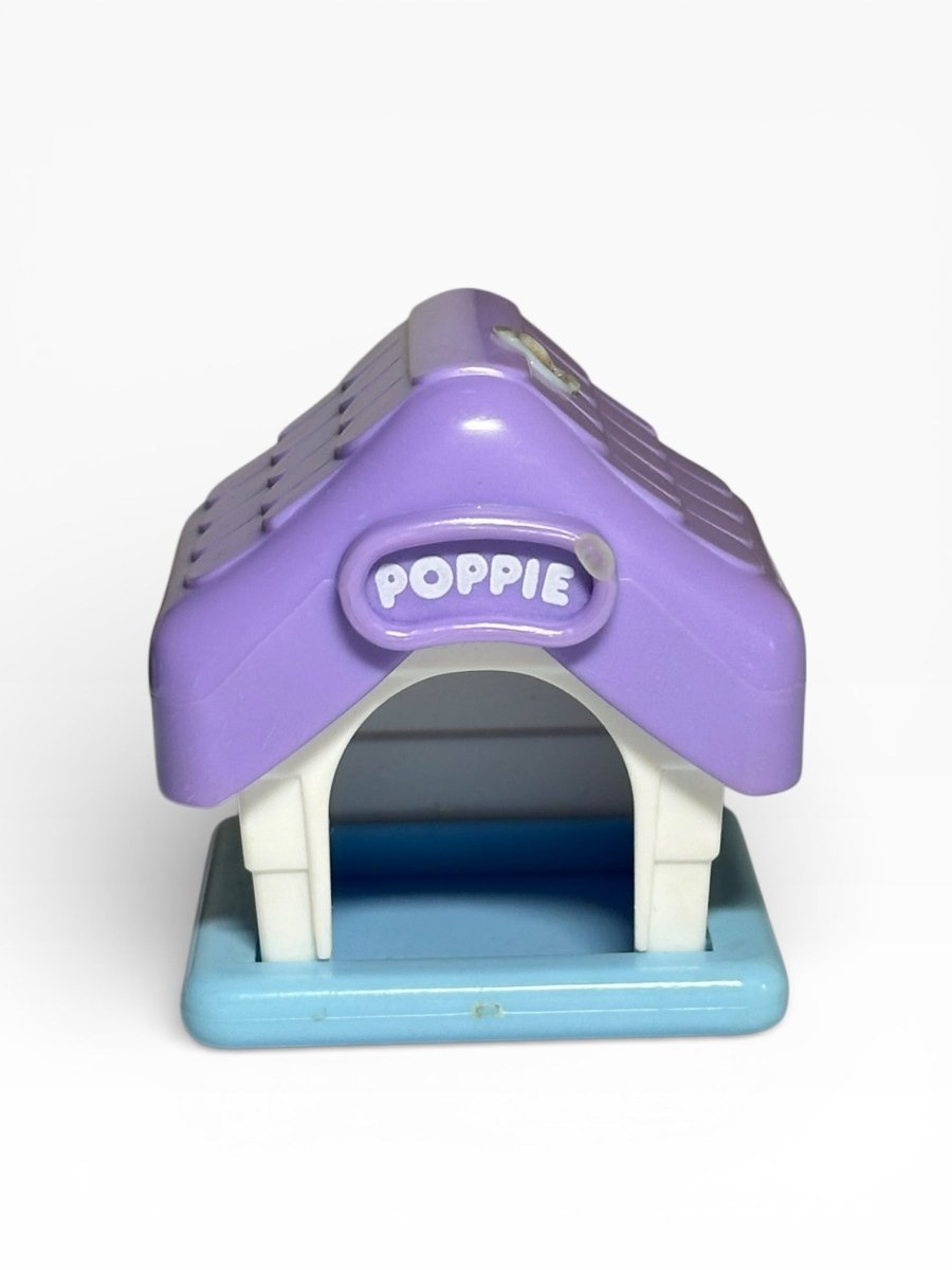 Fisher Price Smooshees Poppie Doghouse Dog House - 1987 - Action Figures & Collectibles - ThrowbackBuys - Abunnysvintageco