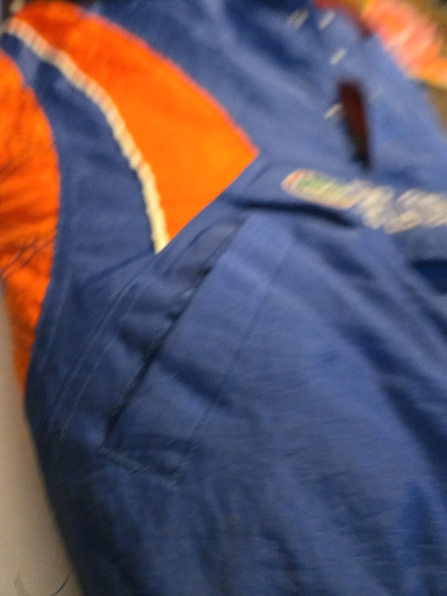 Florida Gators Starter Size Large Pullover Jacket Front Pouch Pocket Vintage - Jackets - ThrowbackBuys - Amanda's Awesome Finds