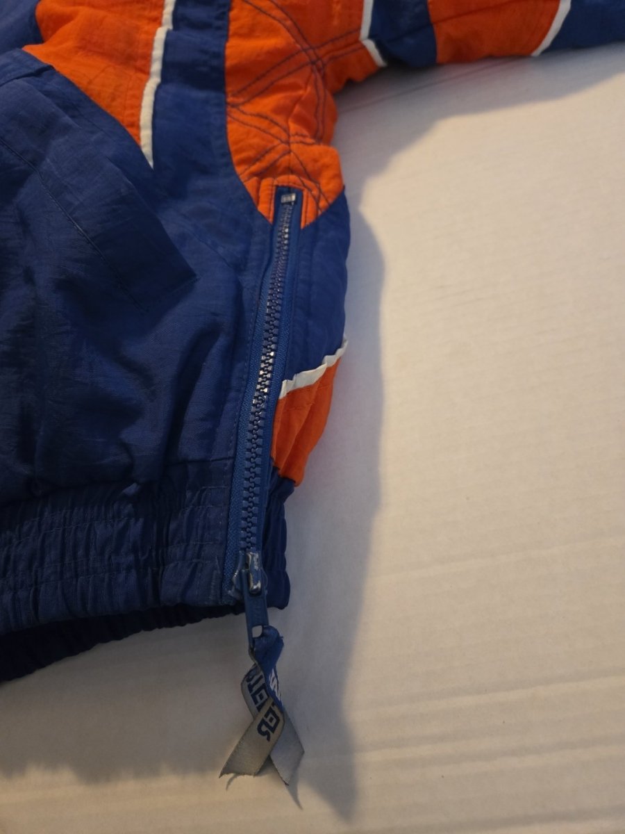 Florida Gators Starter Size Large Pullover Jacket Front Pouch Pocket Vintage - Jackets - ThrowbackBuys - Amanda's Awesome Finds