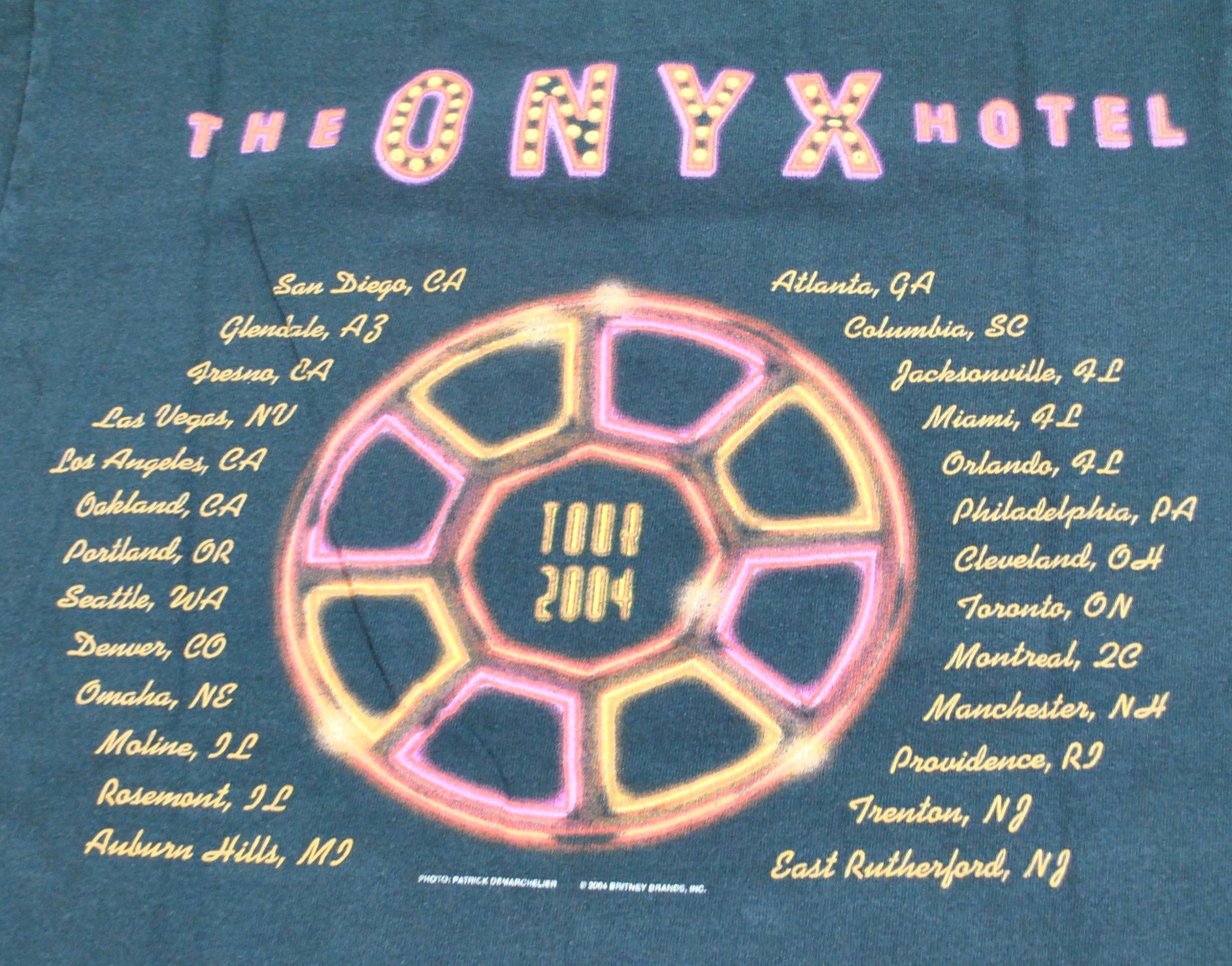 2004 - Britney Spears: Tour Shirt - Small