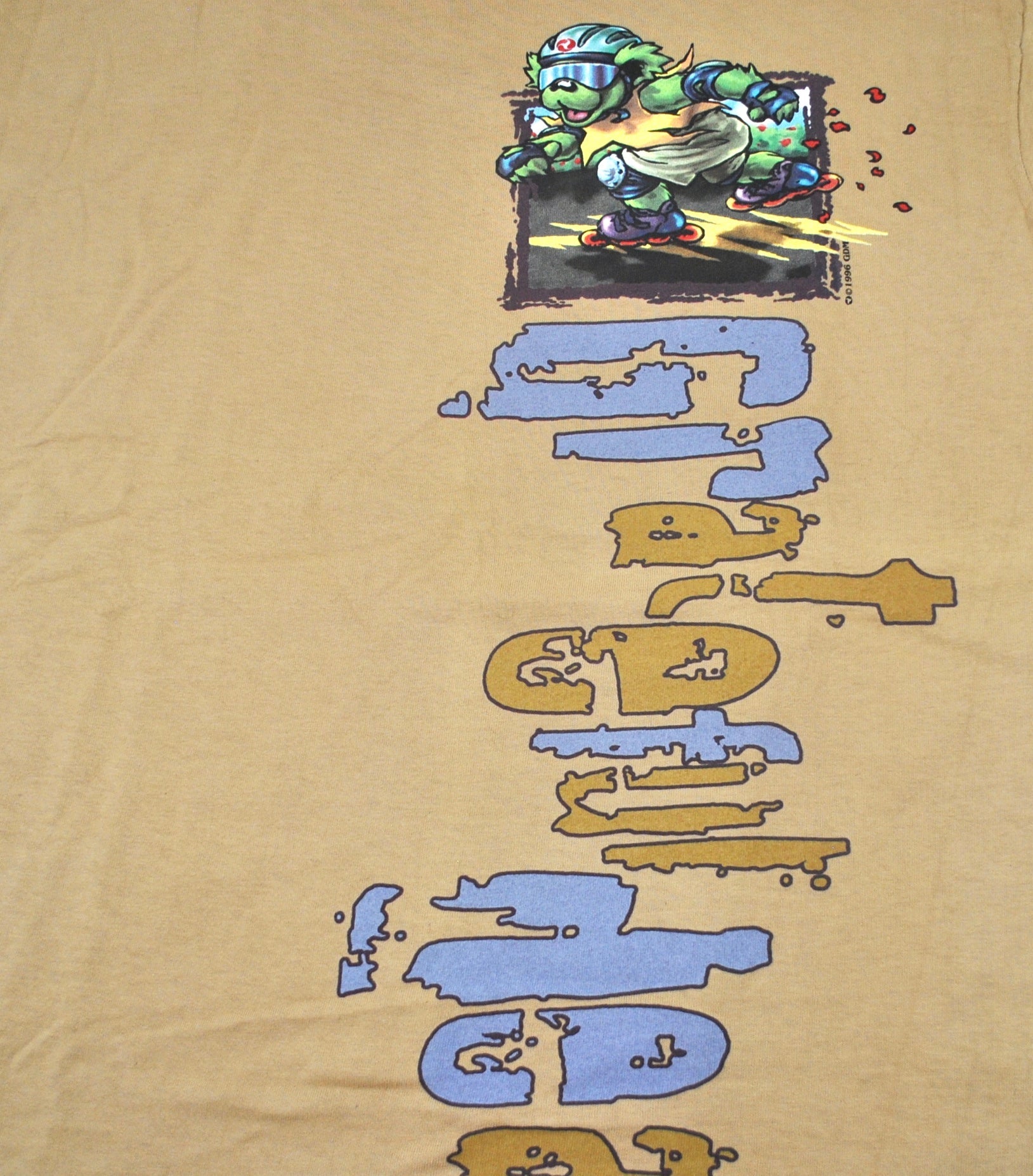 1996 - Grateful Dead: Unisex Liquid Blue Shirt - XL