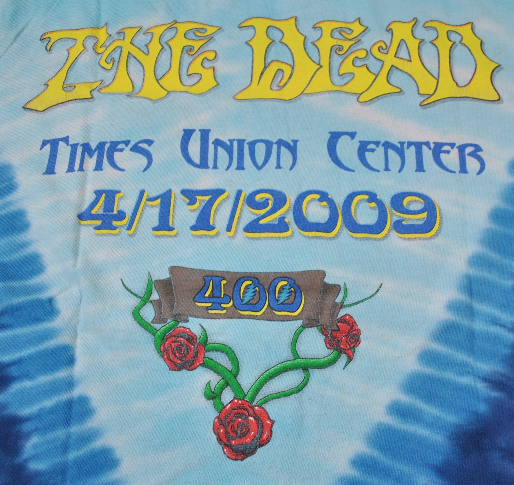 2000s - Grateful Dead: The Dead 2009 Times Union Center Shirt - Small