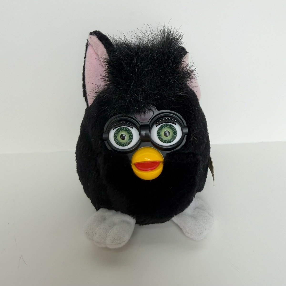 Furby Buddies 1999 Black Bean Bag Plush Tiger Electronics - Plushies - ThrowbackBuys - Nostalgicepisodes