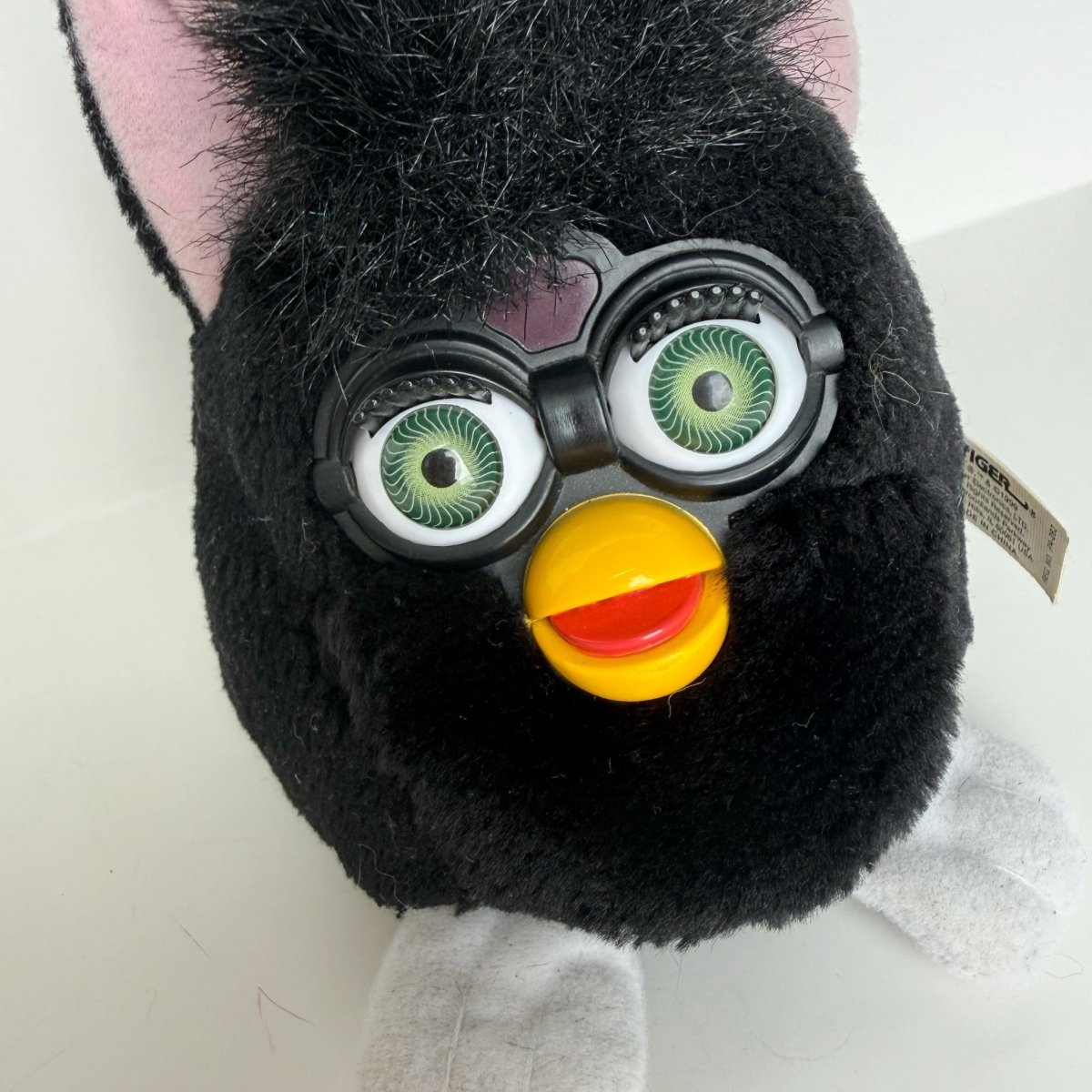 Furby Buddies 1999 Black Bean Bag Plush Tiger Electronics - Plushies - ThrowbackBuys - Nostalgicepisodes
