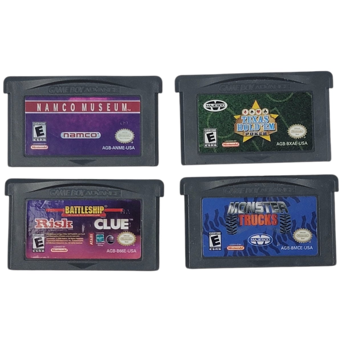 Game Boy Advance Games Texas Hold 'Em, Monster Trucks, Namco Museum, & More - Video Games - ThrowbackBuys - A N E 1 Stop Shop