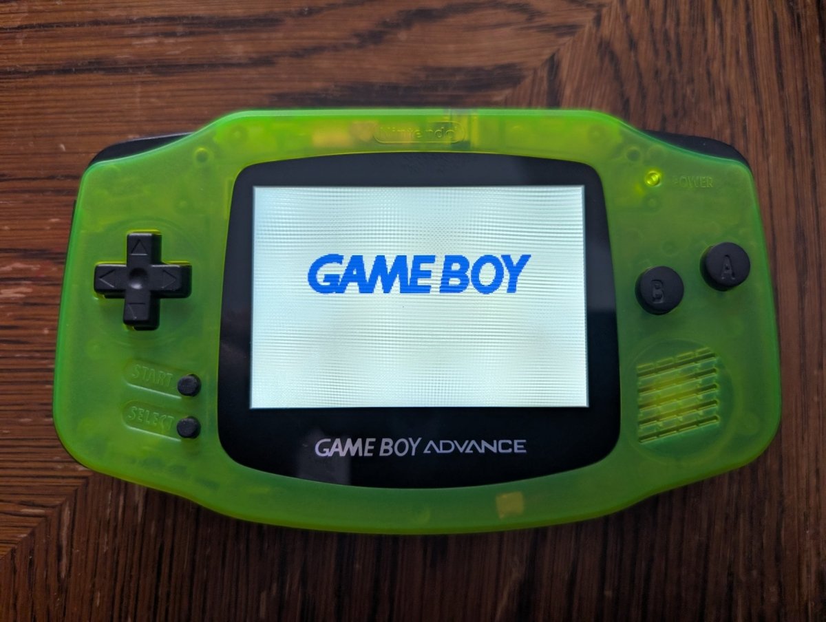 Gameboy Advance - Glow in the Dark Edition - with IPS v5 backlit screen - Video Games - ThrowbackBuys - Slaqr Retro Gaming & Collectibles