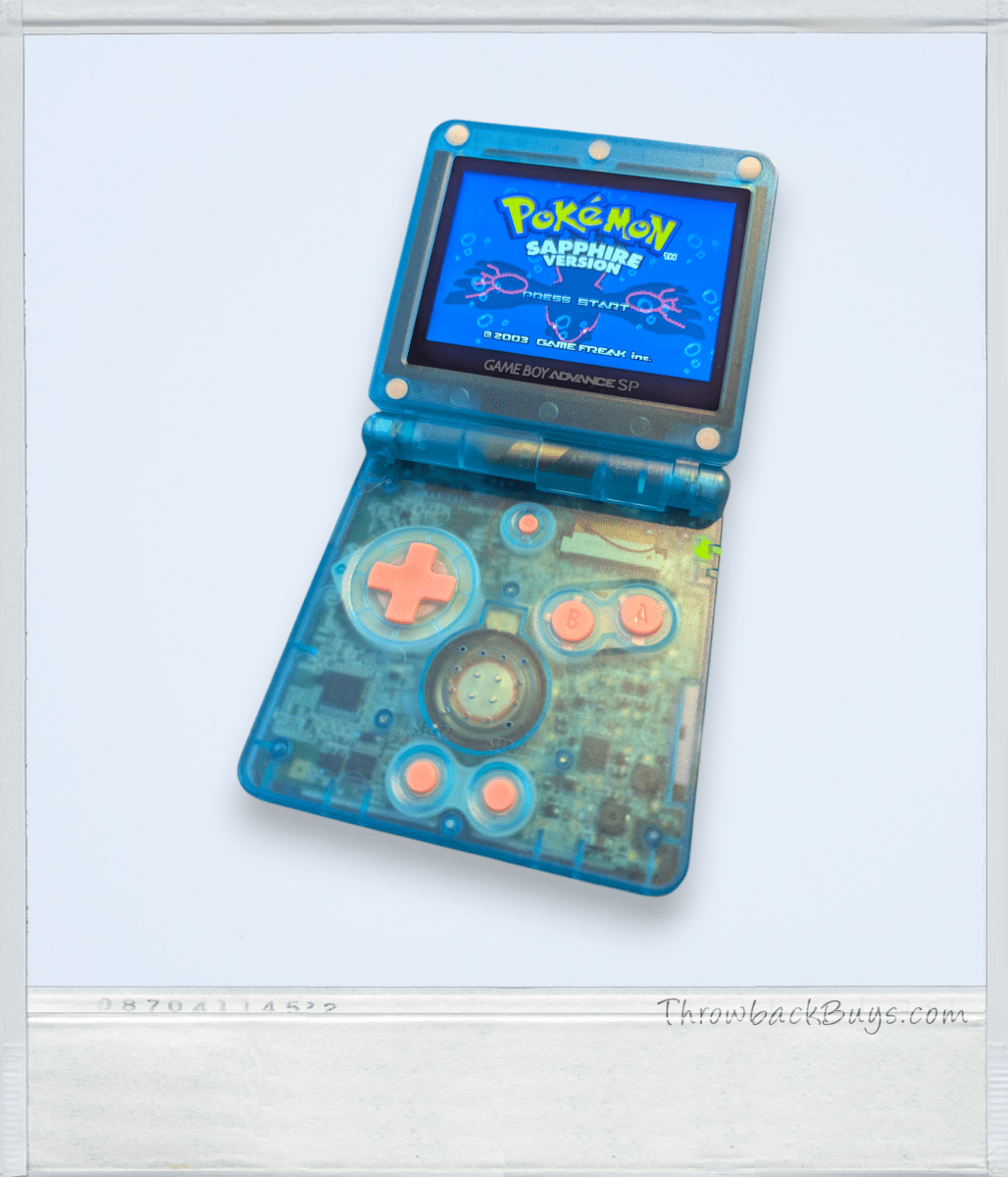 Gameboy Advance SP - ThrowBack Buys Edition - 1 - of - 1 - Handheld Consoles - ThrowbackBuys - Slaqr Retro Gaming & Collectibles