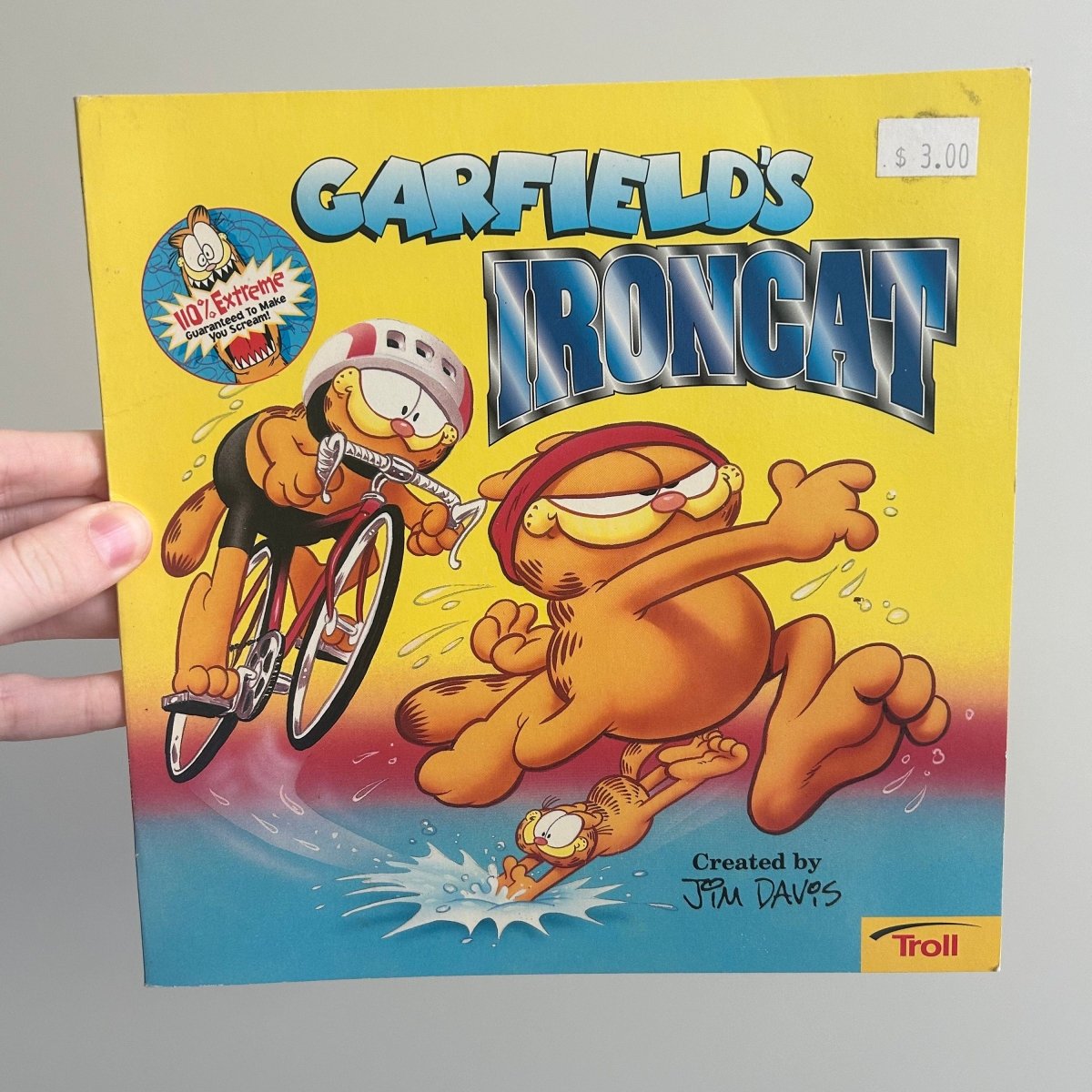 Garfield's Ironcat Picture Book 1999 Vintage - Memorabilia - ThrowbackBuys - NostalgicEpisodes