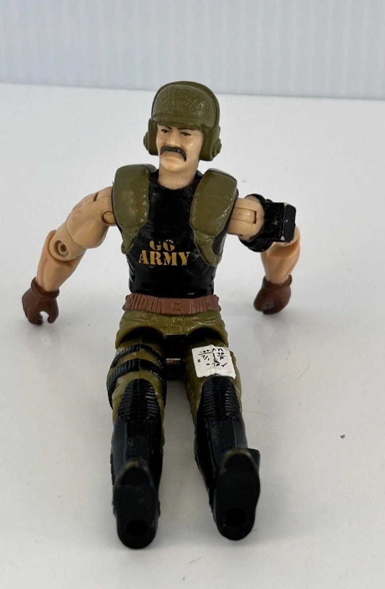 GI JOE BACKBLAST Action Figure Hasbro ANTI - AIRCRAFT SOLDIER 1989 Vintage (READ) - Action Figures & Collectibles - ThrowbackBuys - Raybar121