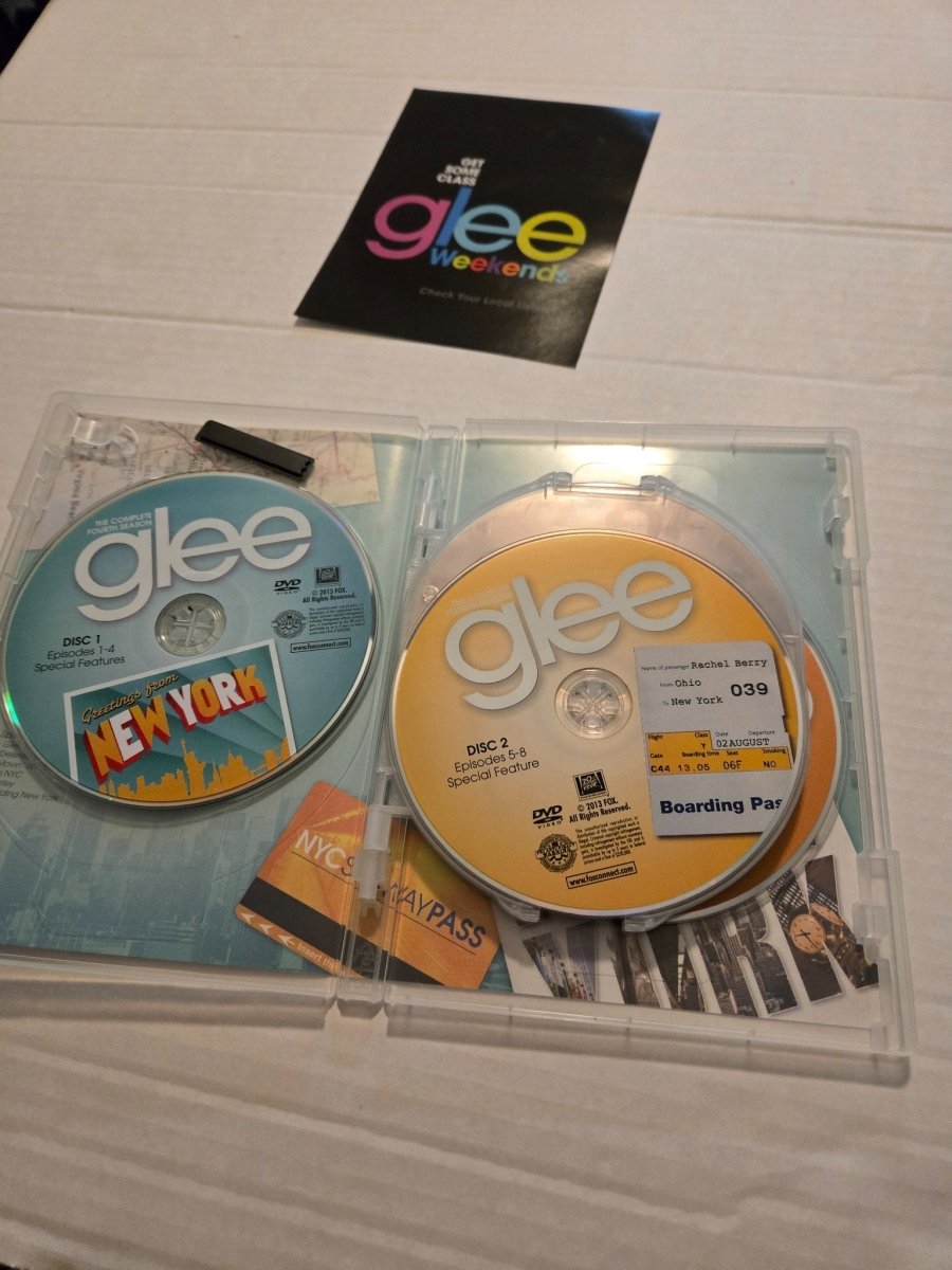 Glee The Complete Fourth Season DVD 6 Disc Set - DVD - ThrowbackBuys - Amanda's Awesome Finds