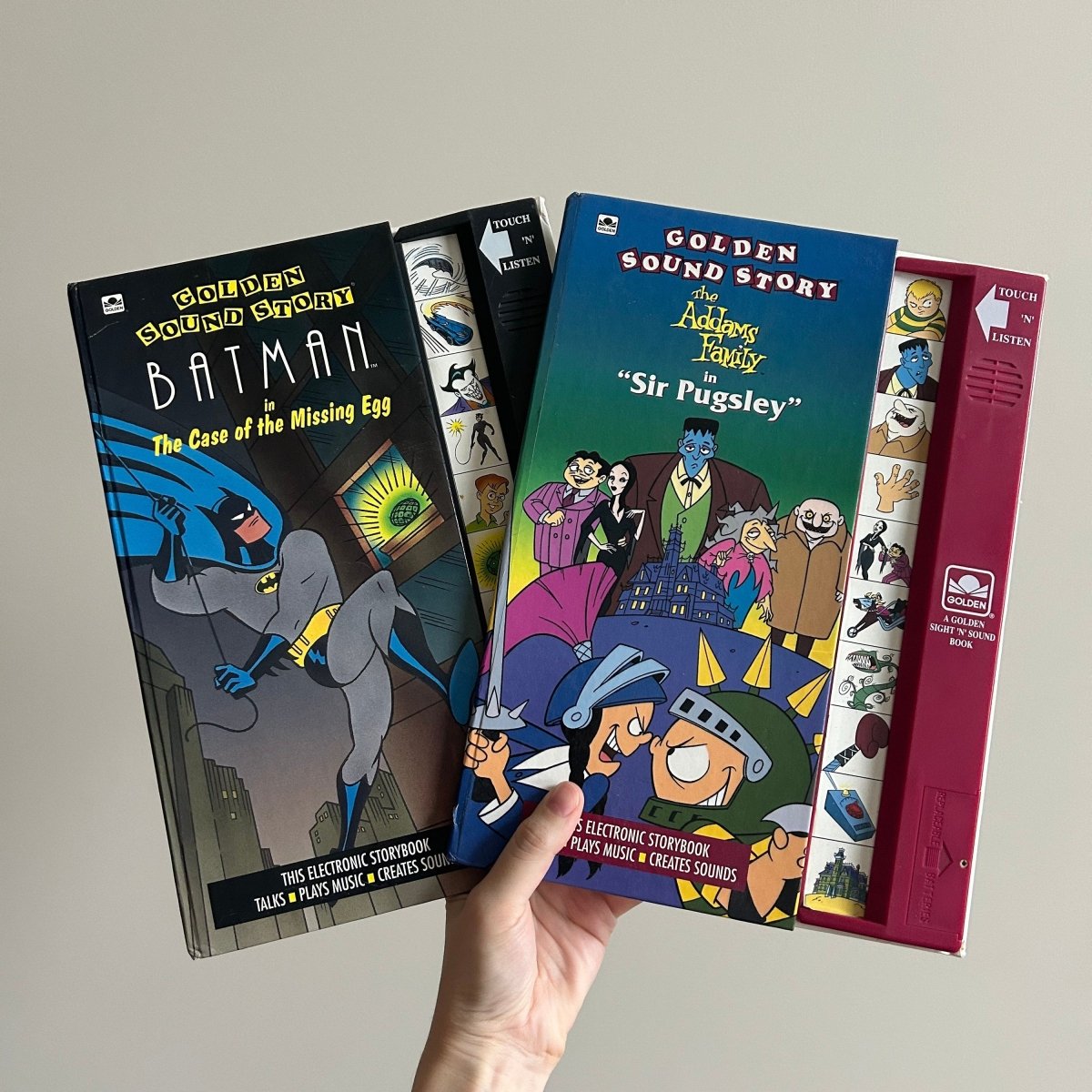 Golden Story The Addams Family Batman Vintage NOT WORKING - Memorabilia - ThrowbackBuys - NostalgicEpisodes