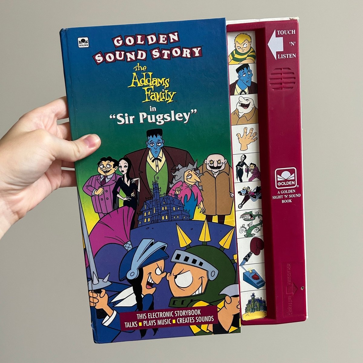 Golden Story The Addams Family Batman Vintage NOT WORKING - Memorabilia - ThrowbackBuys - NostalgicEpisodes