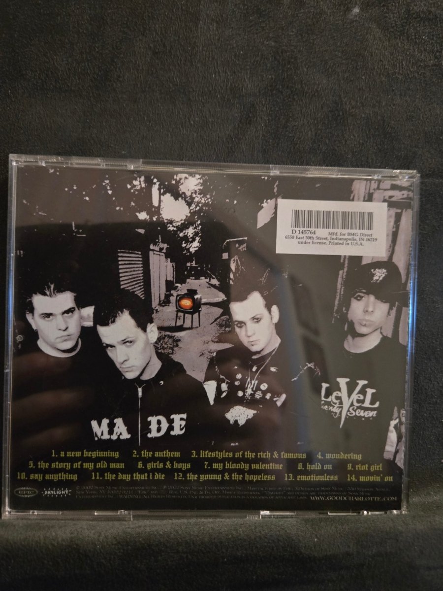 Good Charlotte The Young and the Hopeless CD - CDs - ThrowbackBuys -Amanda's Awesome Finds