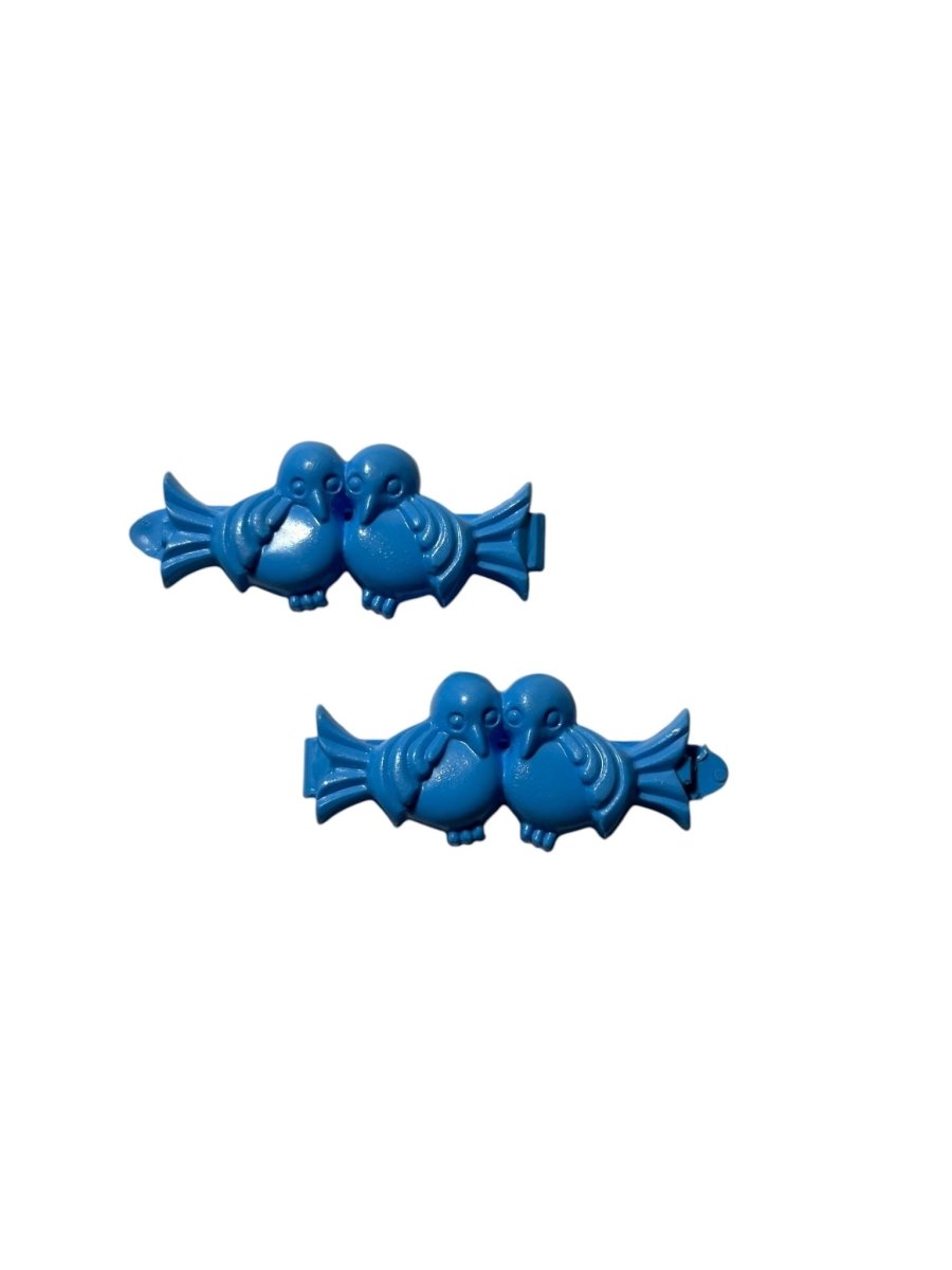 Goody Snap Tight Hair Barrettes Blue Birds set - Accessories - ThrowbackBuys - Abunnysvintageco