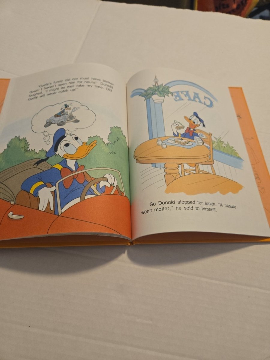 Goofy's Big Race Book 1986 Disney Fun - To - Read Library Volume 4 - Books - ThrowbackBuys - Amanda's Awesome Finds