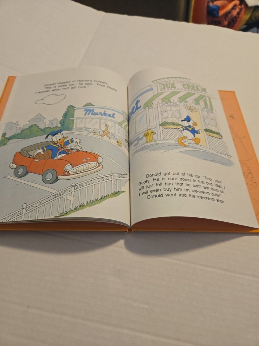 Goofy's Big Race Book 1986 Disney Fun - To - Read Library Volume 4 - Books - ThrowbackBuys - Amanda's Awesome Finds
