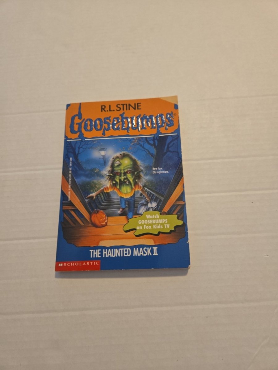 Goosebumps 36 The Haunted Mask II 1995 Paperback Book Damaged Cover - Books - ThrowbackBuys - Amanda's Awesome Finds