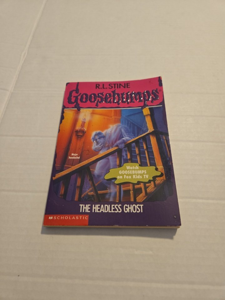 Goosebumps 37 The Headless Ghost Paperback Book 1995 - Books - ThrowbackBuys - Amanda's Awesome Finds