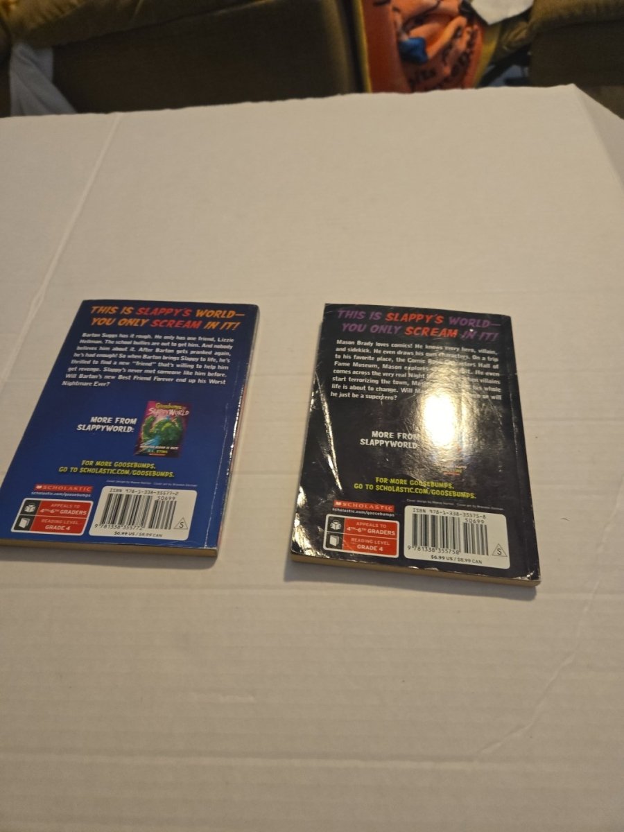 Goosebumps Slappy World Book Lot Of 2 Paperback Books - Books - ThrowbackBuys - Amanda's Awesome Finds