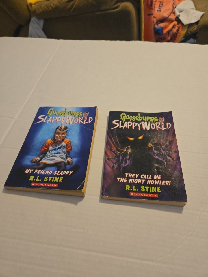 Goosebumps Slappy World Book Lot Of 2 Paperback Books - Books - ThrowbackBuys - Amanda's Awesome Finds