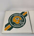 Vintage - Green Bay Packers Football (NFL) Seat Cushion Set of 2, White/Green