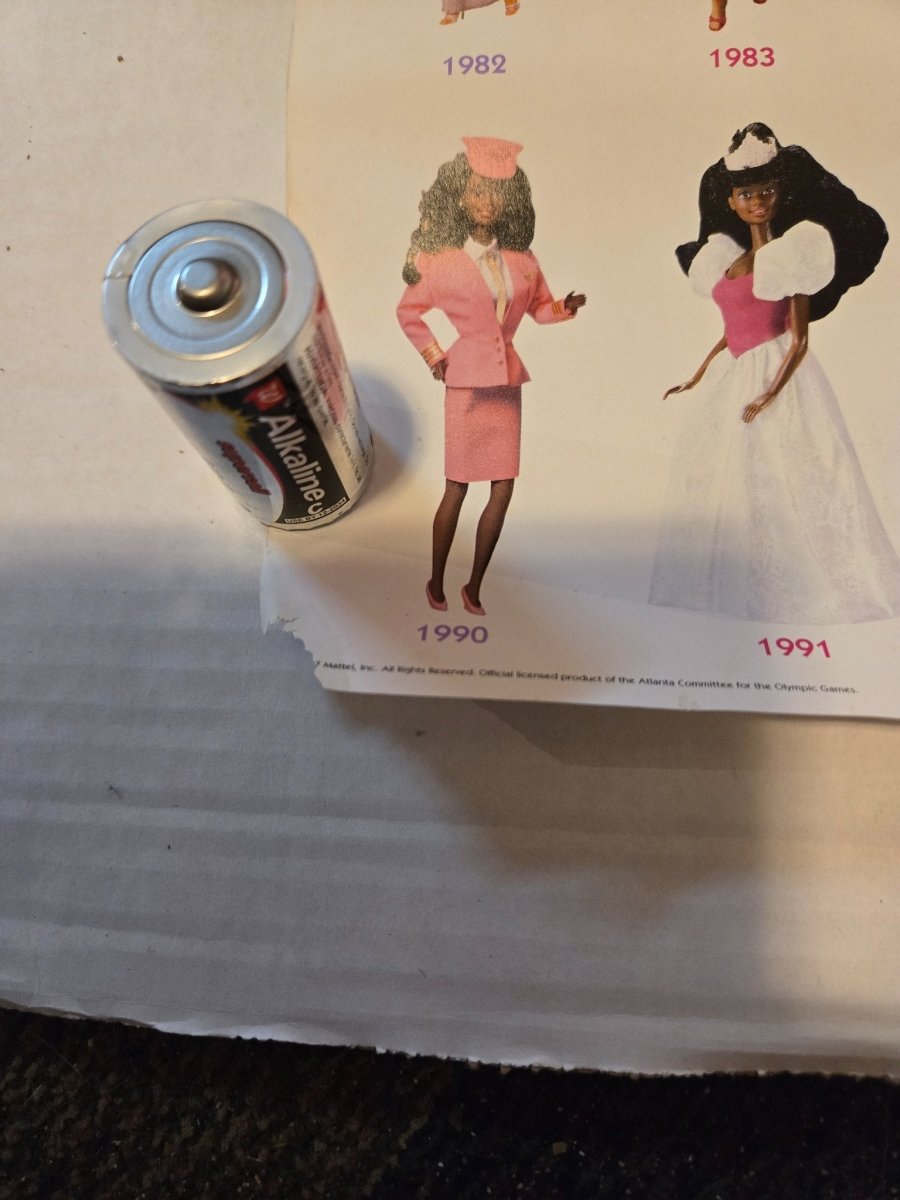 Growing Up With Barbie Doll Poster 1997 - Posters - ThrowbackBuys - Amanda's Awesome Finds