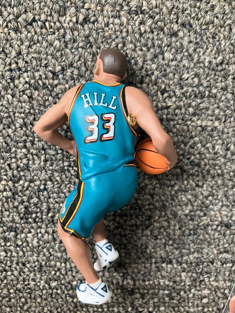 Hallmark NBA Detroit Pistons Grant Hill Ornament with trading card (1998) - Ornaments - ThrowbackBuys - The Rickstalgia Shop