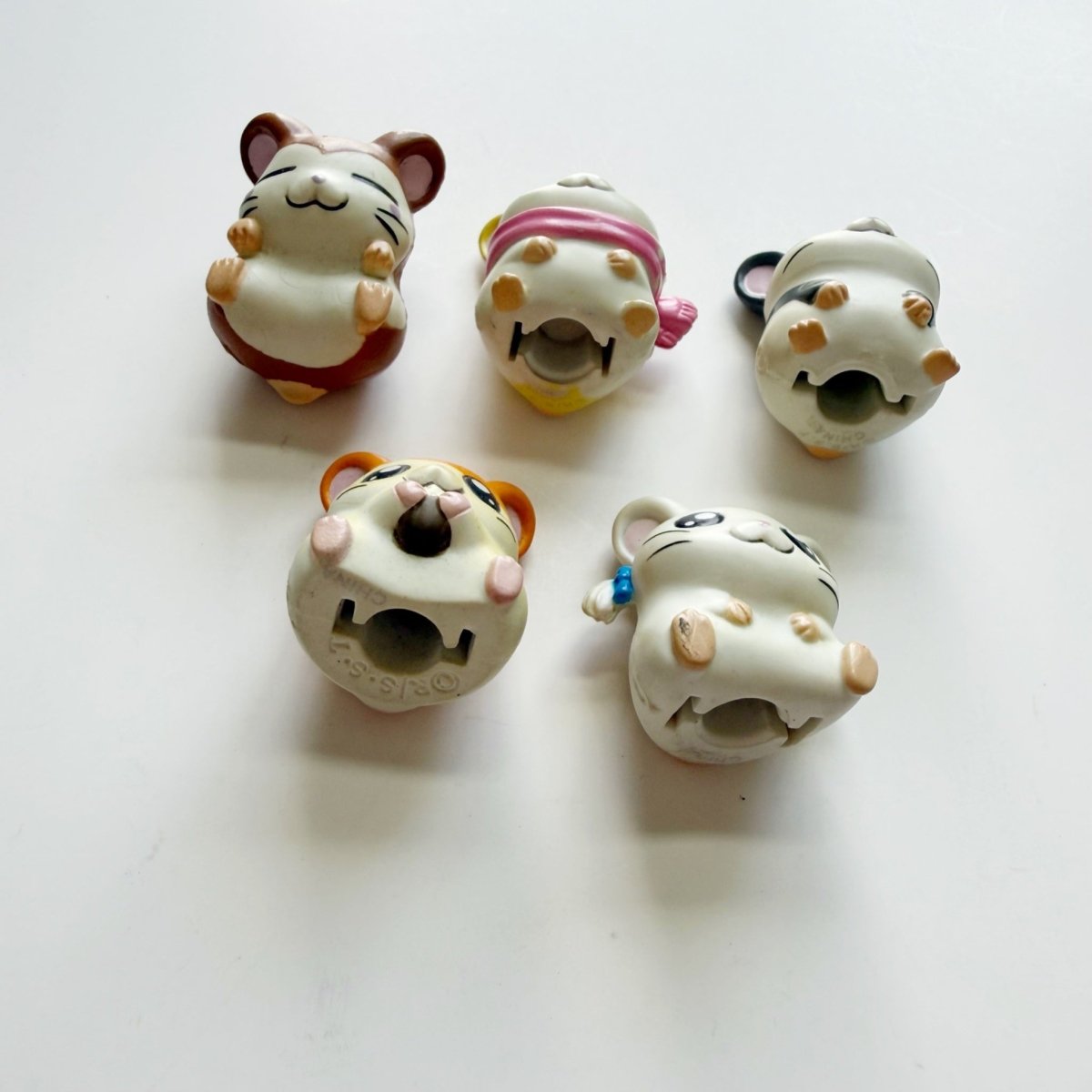 Hamtaro Mini Pencil Topper Figures Lot of 5 - Collectible Toys - ThrowbackBuys - Nostalgicepisodes