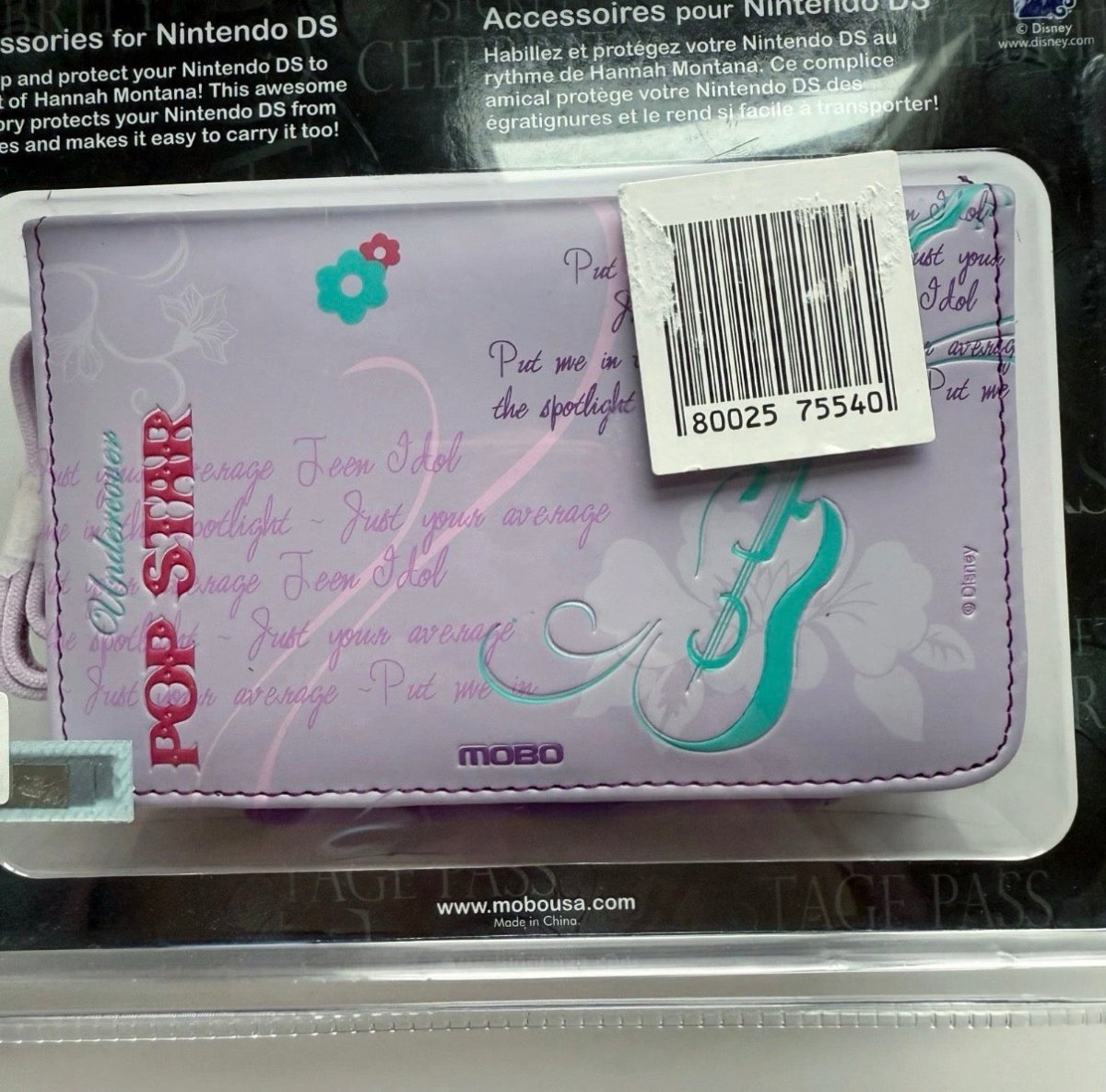 Hannah Montana Nintendo DS Case Disney Accessories for DS - Accessories - ThrowbackBuys - Nostalgicepisodes