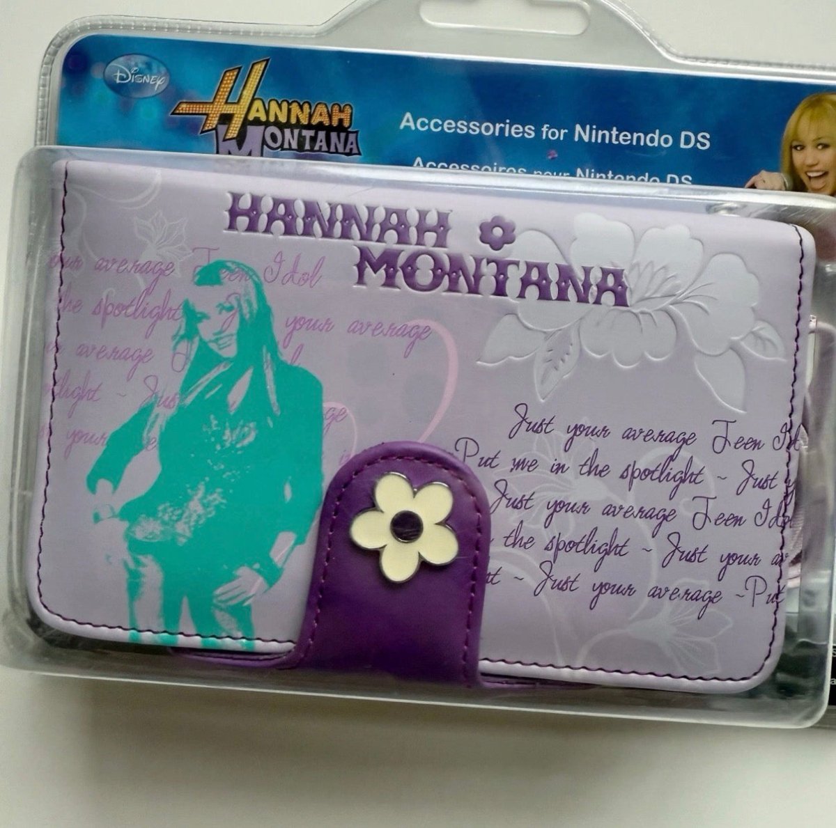 Hannah Montana Nintendo DS Case Disney Accessories for DS - Accessories - ThrowbackBuys - Nostalgicepisodes