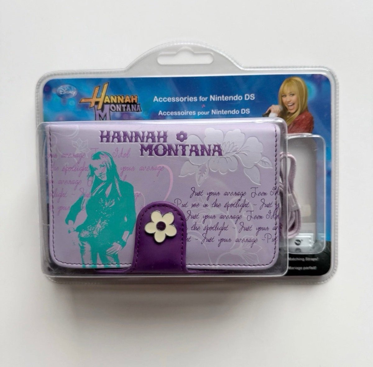 Hannah Montana Nintendo DS Case Disney Accessories for DS - Accessories - ThrowbackBuys - Nostalgicepisodes