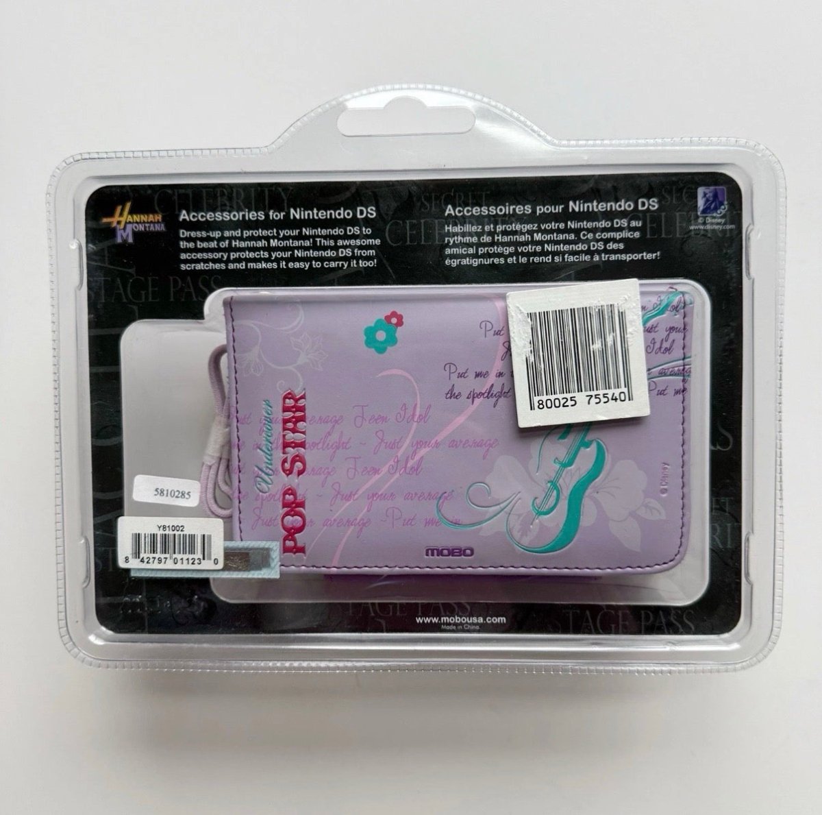 Hannah Montana Nintendo DS Case Disney Accessories for DS - Accessories - ThrowbackBuys - Nostalgicepisodes