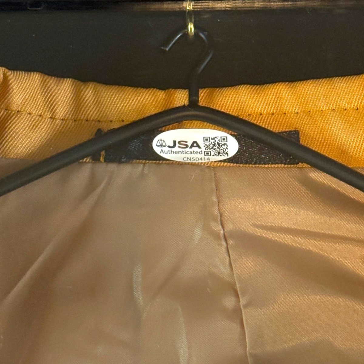 Happy Gilmore: "Gold Jacket" - Signed by Adam Sandler, w/Shadowbox, JSA Authenticated - RARE - Memorabilia - ThrowbackBuys -Only90sKidsKnow