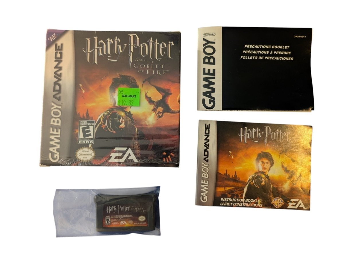Harry Potter and the Goblet of Fire for Gameboy Advance - Complete in Box (CIB) - (2005) - Video Games - ThrowbackBuys -Slaqr Retro Gaming & Collectibles