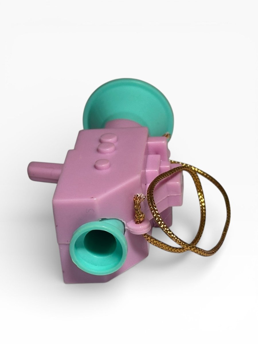 Hasbro Jem and The Holograms doll accessory video camera purple aqua - Dolls - ThrowbackBuys - Abunnysvintageco