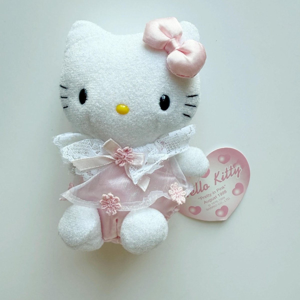 Hello Kitty Zodiac Plush's Pisces August September Cheerleader Pretty In Pink - Stuffed Animals & Plushies - ThrowbackBuys - NostalgicEpisodes