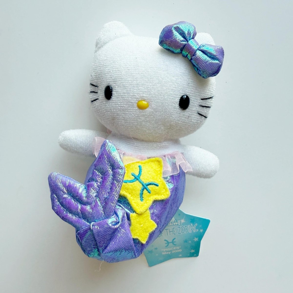 Hello Kitty Zodiac Plush's Pisces August September Cheerleader Pretty In Pink - Stuffed Animals & Plushies - ThrowbackBuys - NostalgicEpisodes
