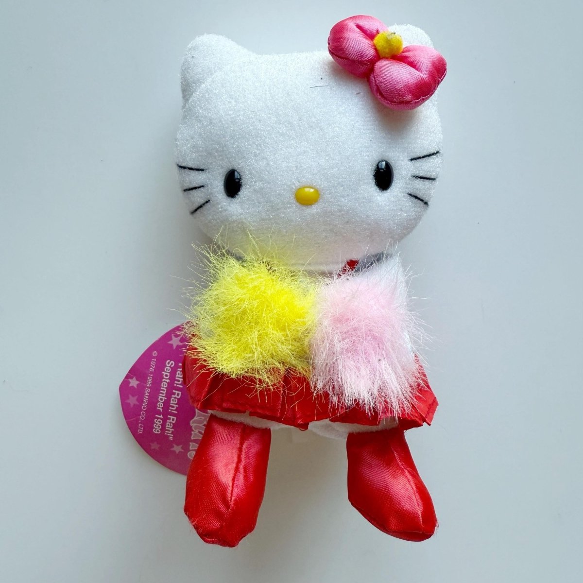 Hello Kitty Zodiac Plush's Pisces August September Cheerleader Pretty In Pink - Stuffed Animals & Plushies - ThrowbackBuys - NostalgicEpisodes