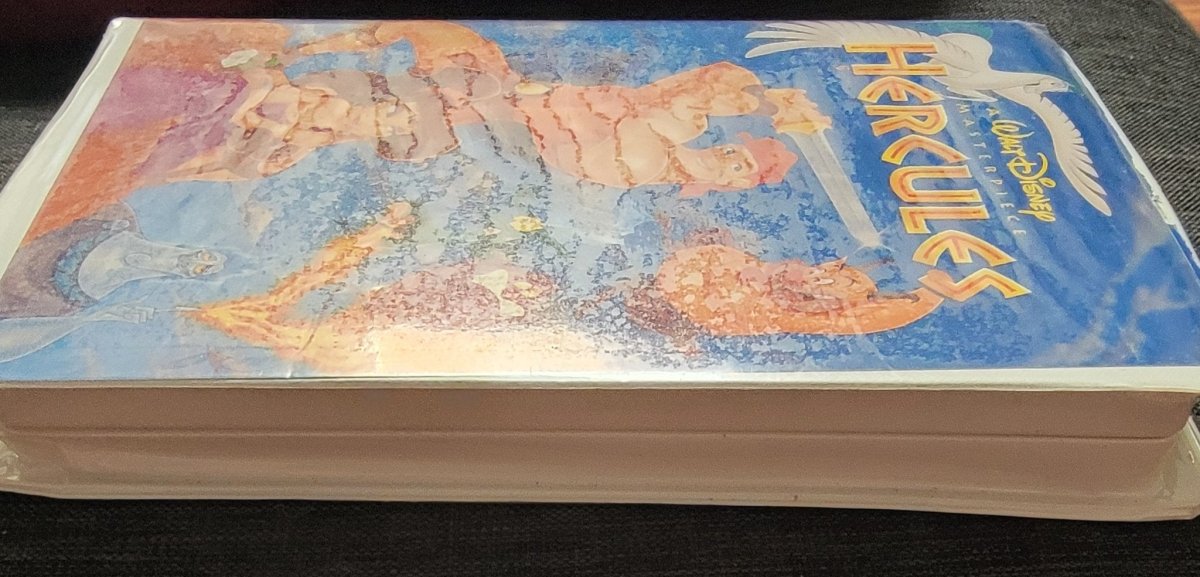 Hercules VHS Tape Damaged Clamshell - VHS - ThrowbackBuys - Amanda's Awesome Finds