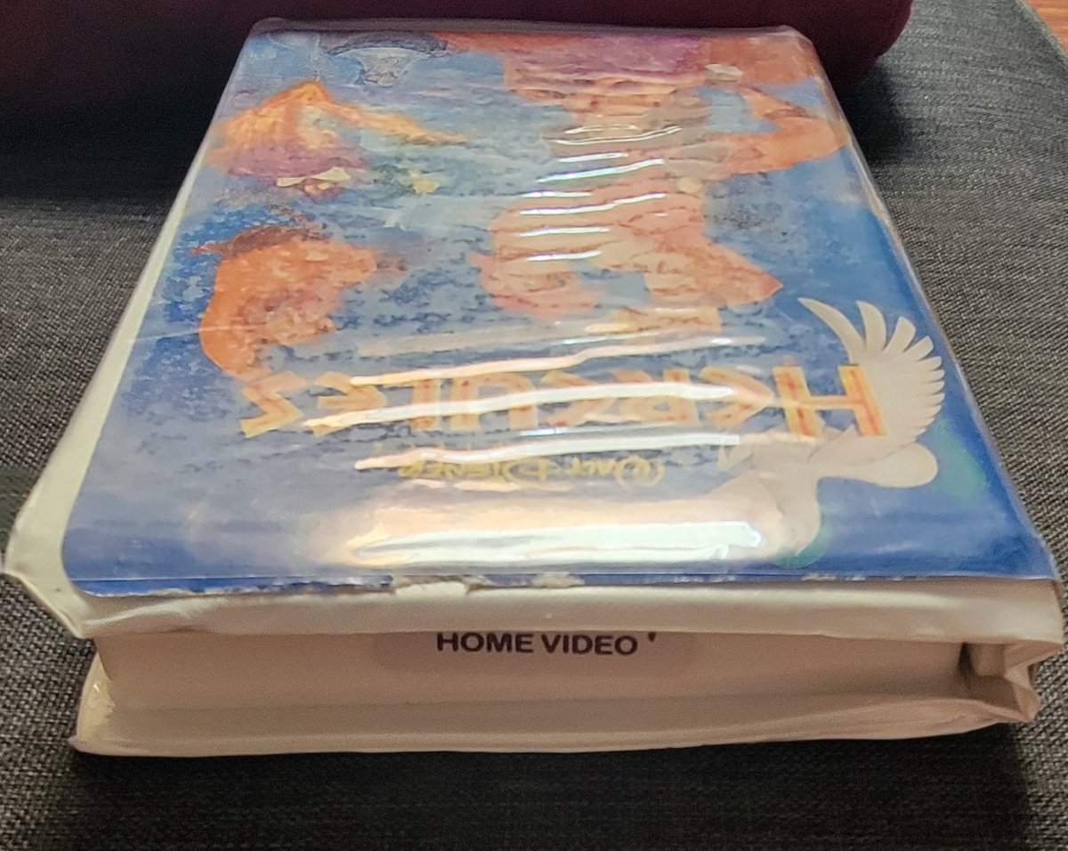 Hercules VHS Tape Damaged Clamshell - VHS - ThrowbackBuys - Amanda's Awesome Finds