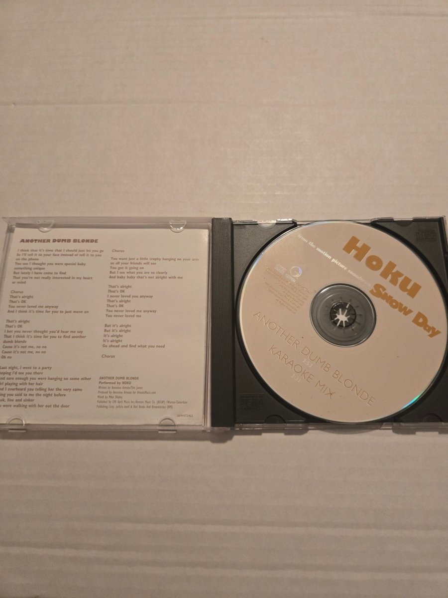 Hoku Another Dumb Blonde CD Single - CDs - ThrowbackBuys -Amanda's Awesome Finds