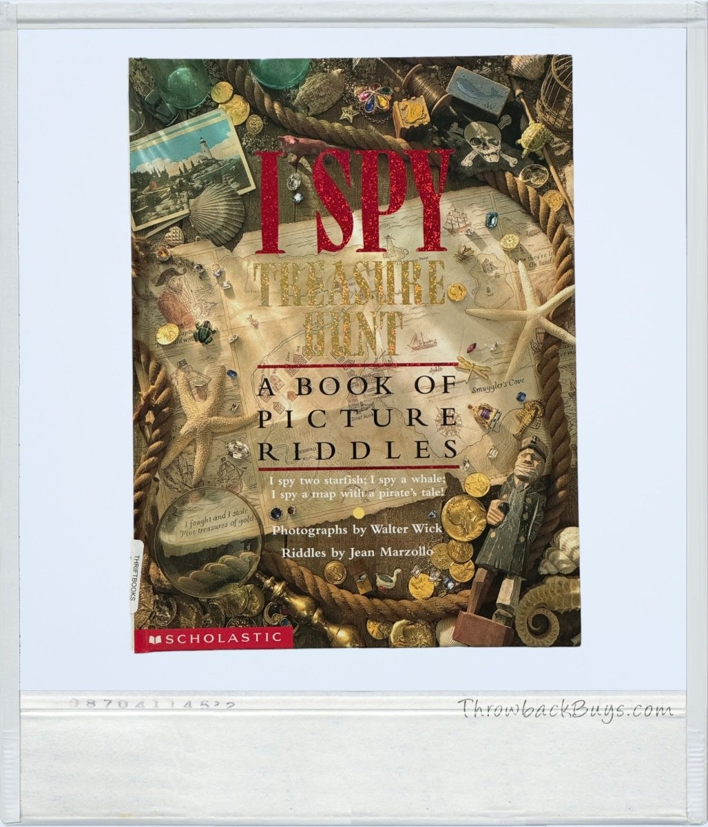 I Spy Treasure Hunt: A Book of Picture Riddles by Jean Marzollo & Walter Wick - Books - ThrowbackBuys - ThrowbackBuys