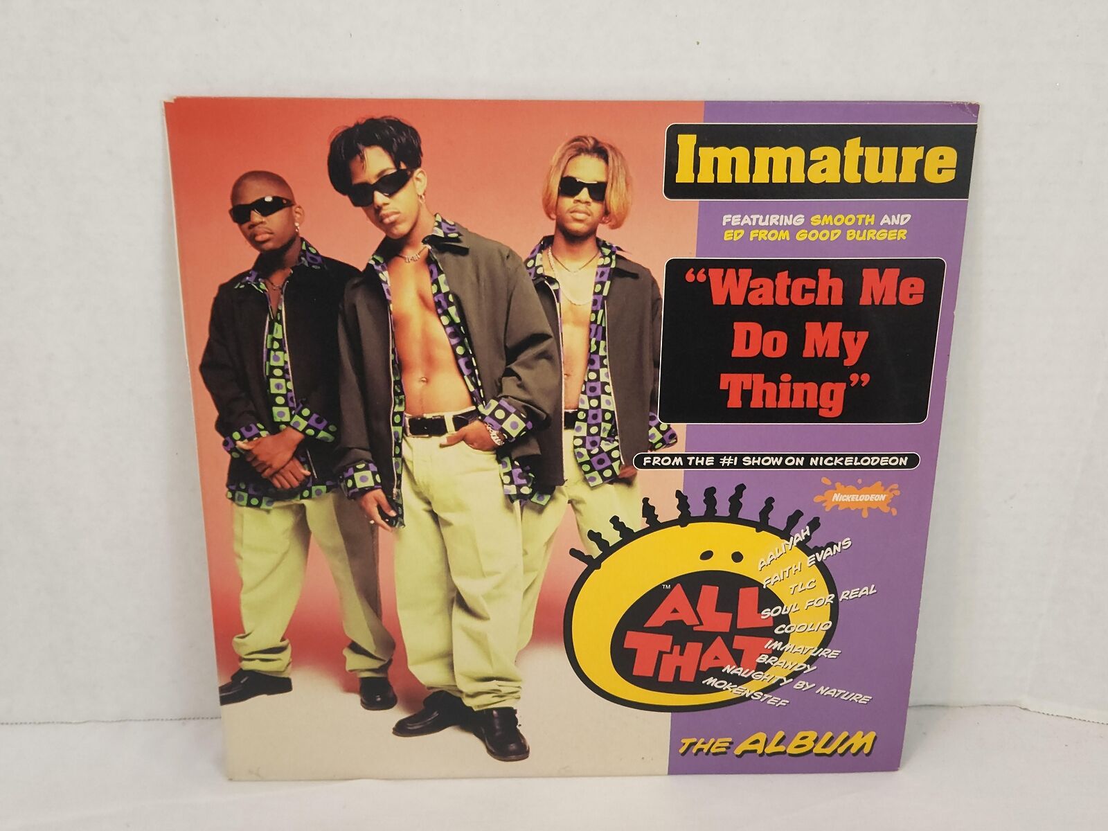 1996 - Immature Featuring Smooth And Ed From Good Burger Vinyl Record - Loud Records