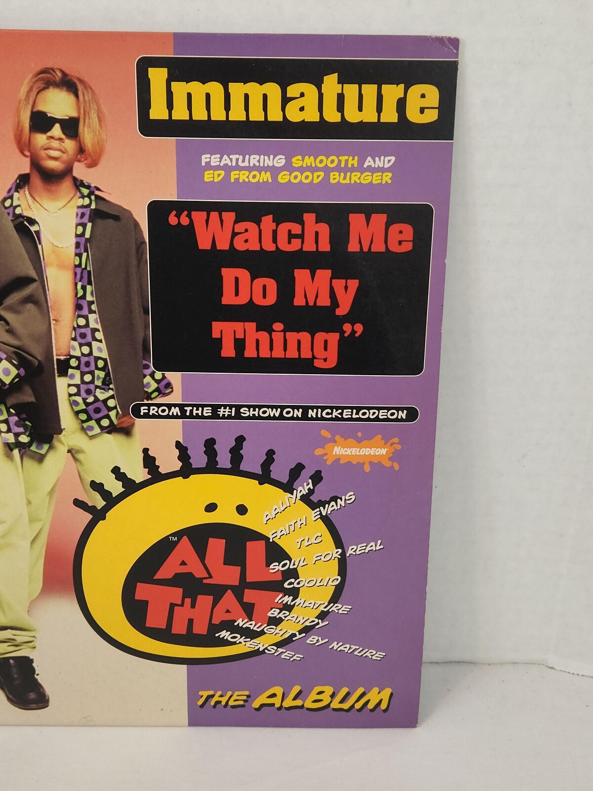 1996 - Immature Featuring Smooth And Ed From Good Burger Vinyl Record - Loud Records