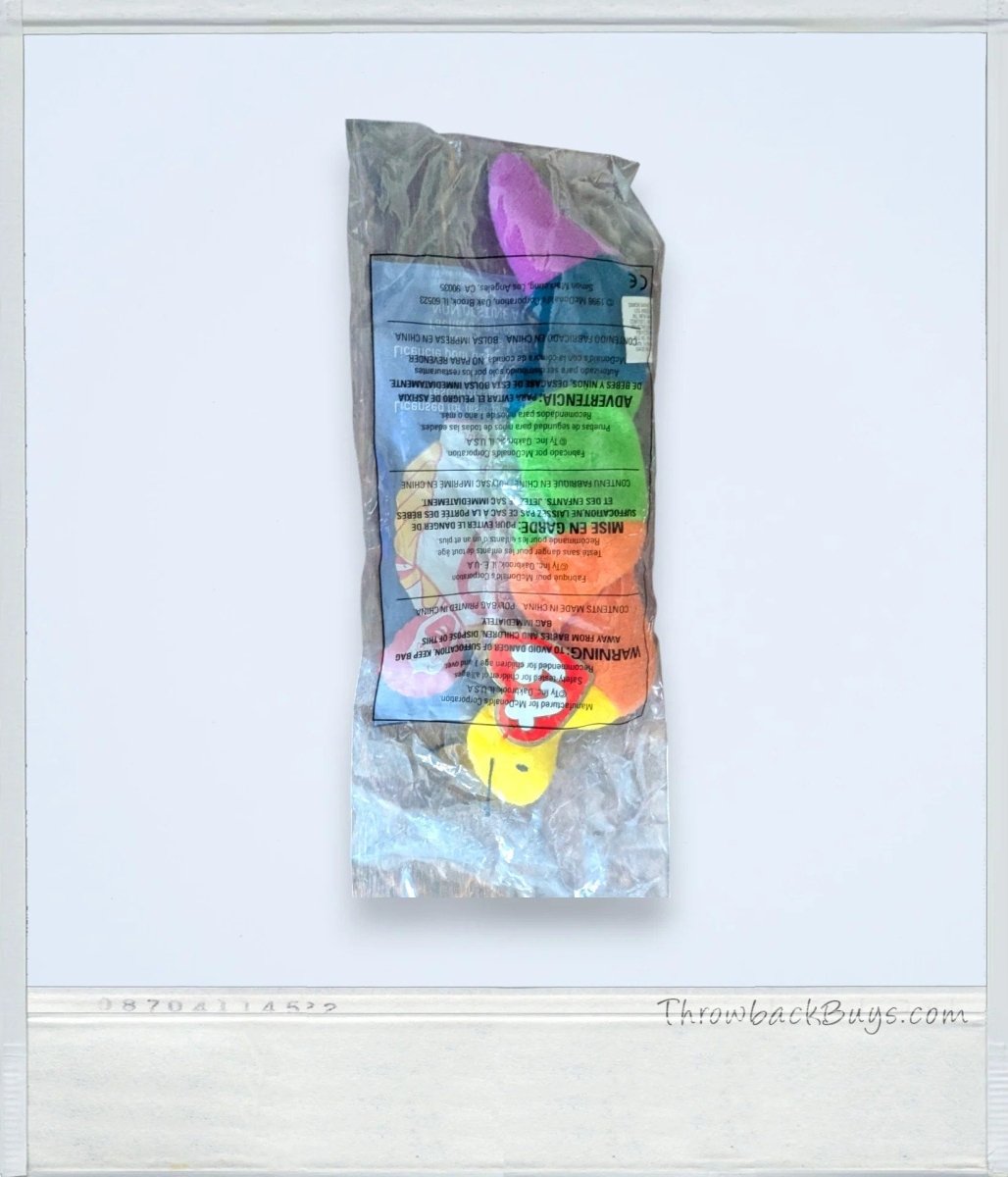 Inch - Ty Teenie Beanie Baby - McDonald's 4 - 1998 - Collectible Toys - ThrowbackBuys - Slaqr Retro Gaming & Collectibles