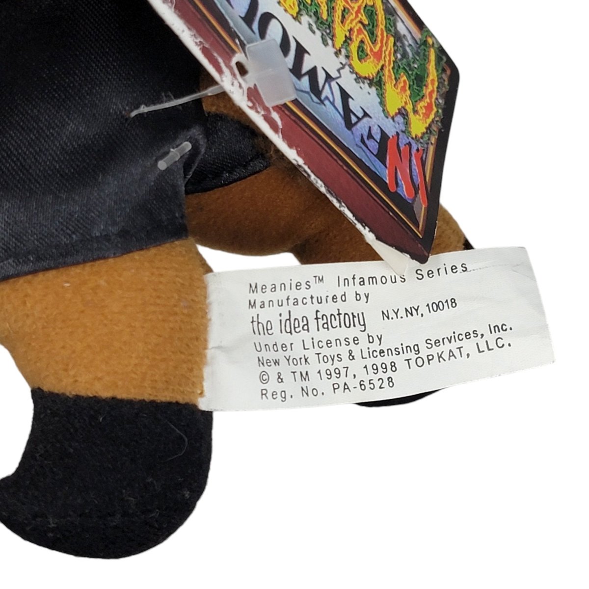 Infamous Meanies Bean Bag Plush Lot of 4 Mike Bison, Mick Jaguar, & More - 1998 - Collectible Toys - ThrowbackBuys - A N E 1 Stop Shop