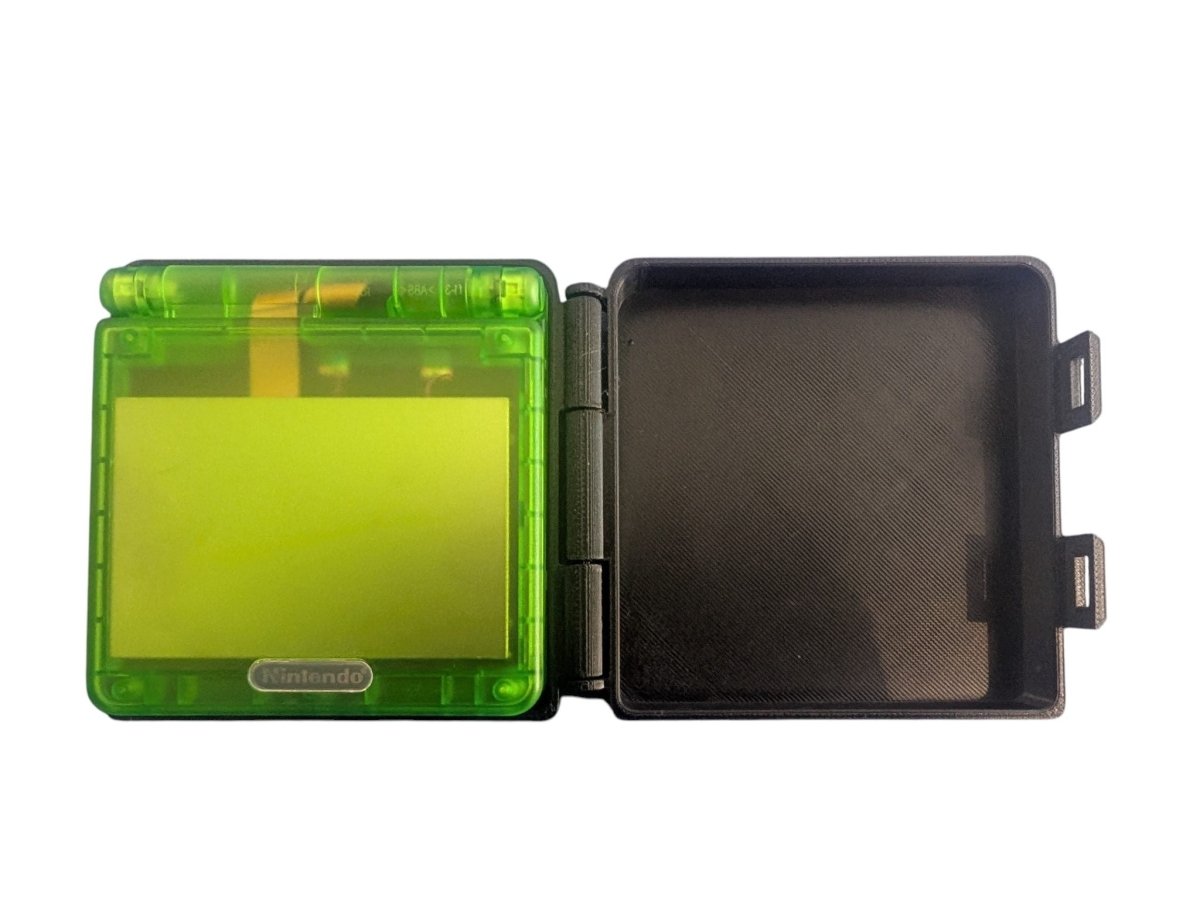 IPS Screen Gameboy Advance SP w/ Reproduction Pokemon Sapphire - Clear Green Shell - Video Games - ThrowbackBuys -Slaqr Retro Gaming & Collectibles
